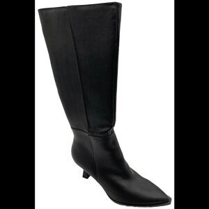 Masseys Women's Joni Heeled Tall Shaft Boots Black - Medium